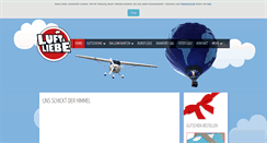 Desktop Screenshot of luft-liebe.com